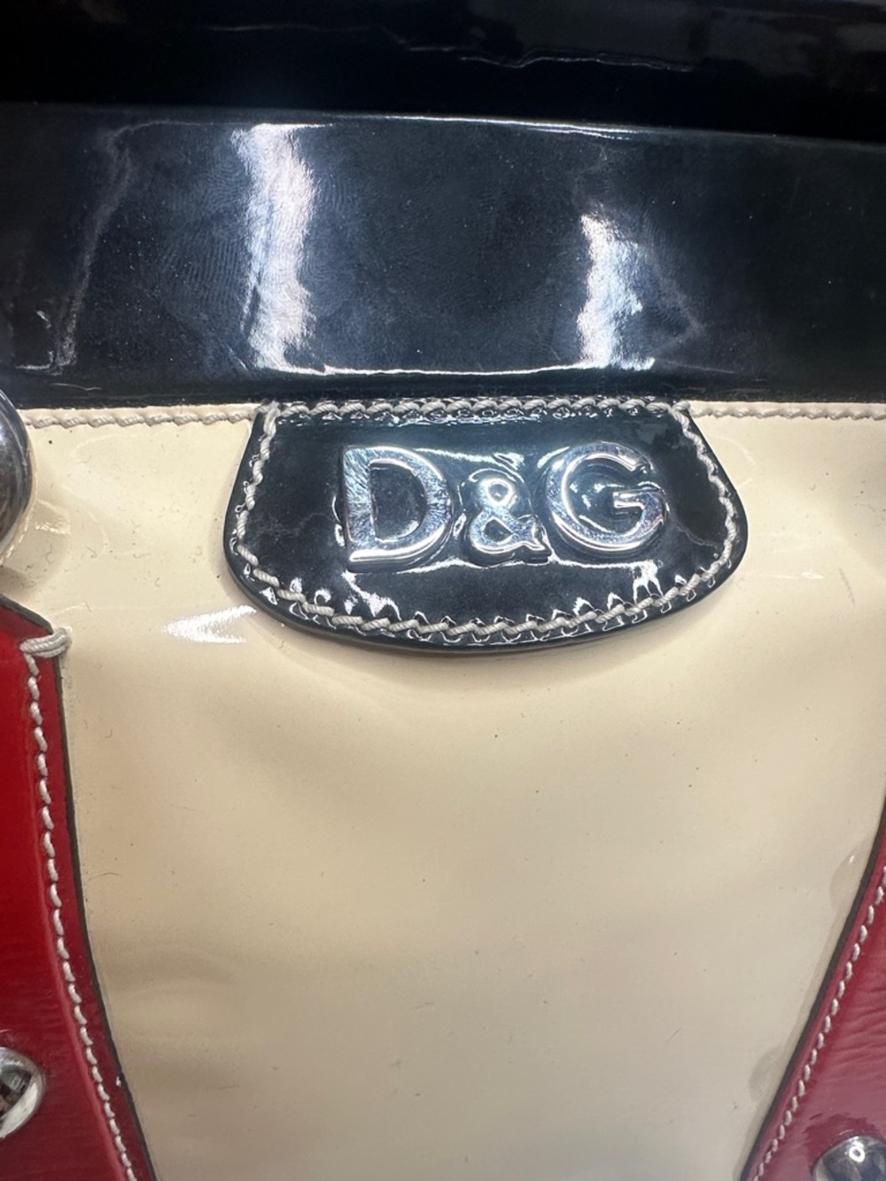 Dolce And Gabbana Multicolor Patent Satchel - Picture 2 of 8